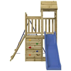 vidaXL Parque infantil de exterior madera de pino impregnada Clearance