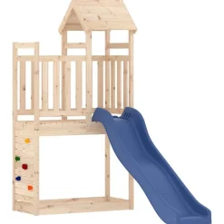 vidaXL Estructuras Para Juegos Al Aire Libre-Parque infantil de exterior madera maciza de pino