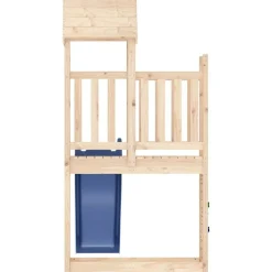 vidaXL Estructuras Para Juegos Al Aire Libre-Parque infantil de exterior madera maciza de pino