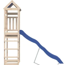 vidaXL Parque infantil de exterior de madera maciza de pino Hot