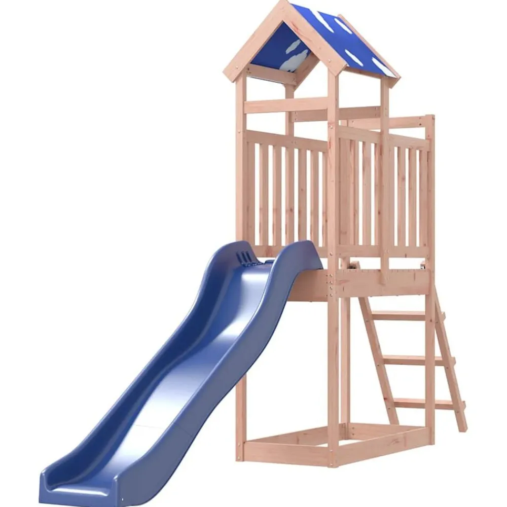 vidaXL Estructuras Para Juegos Al Aire Libre-Parque infantil de exterior madera maciza Douglas3156935