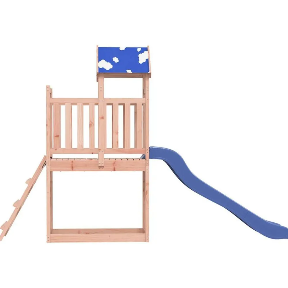 vidaXL Estructuras Para Juegos Al Aire Libre-Parque infantil de exterior madera maciza Douglas3156935
