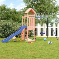 vidaXL Estructuras Para Juegos Al Aire Libre-Parque infantil de exterior madera maciza Douglas