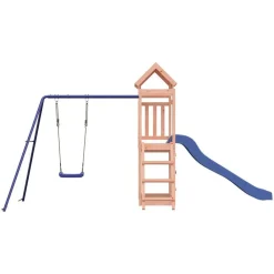 vidaXL Estructuras Para Juegos Al Aire Libre-Parque infantil de exterior madera maciza Douglas