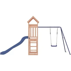 vidaXL Estructuras Para Juegos Al Aire Libre-Parque infantil de exterior madera maciza Douglas