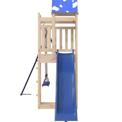 vidaXL Estructuras Para Juegos Al Aire Libre-Parque infantil de exterior de madera maciza de pino
