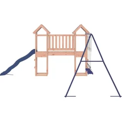 vidaXL Estructuras Para Juegos Al Aire Libre-Parque infantil de exterior madera maciza de abeto Douglas