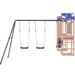 vidaXL Estructuras Para Juegos Al Aire Libre-Parque infantil de exterior madera maciza de abeto Douglas