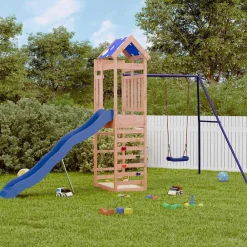 vidaXL Estructuras Para Juegos Al Aire Libre-Parque infantil de exterior madera maciza Douglas3156935