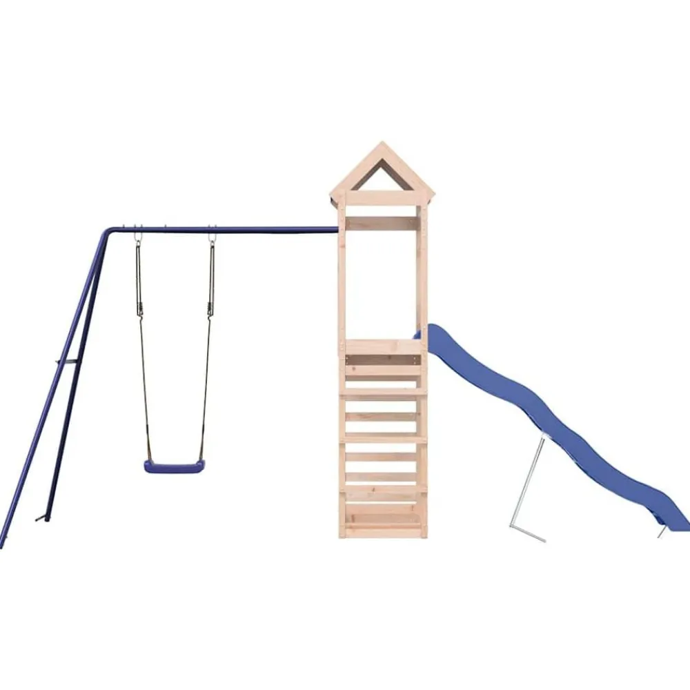 vidaXL Estructuras Para Juegos Al Aire Libre-Parque infantil de exterior madera maciza Douglas3156935
