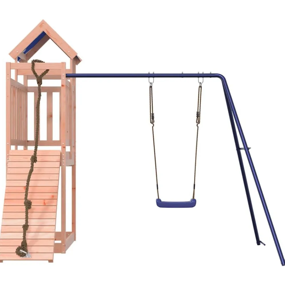 vidaXL Estructuras Para Juegos Al Aire Libre-Parque infantil de exterior madera maciza Douglas3156935