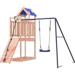 vidaXL Estructuras Para Juegos Al Aire Libre-Parque infantil de exterior madera maciza Douglas3156935