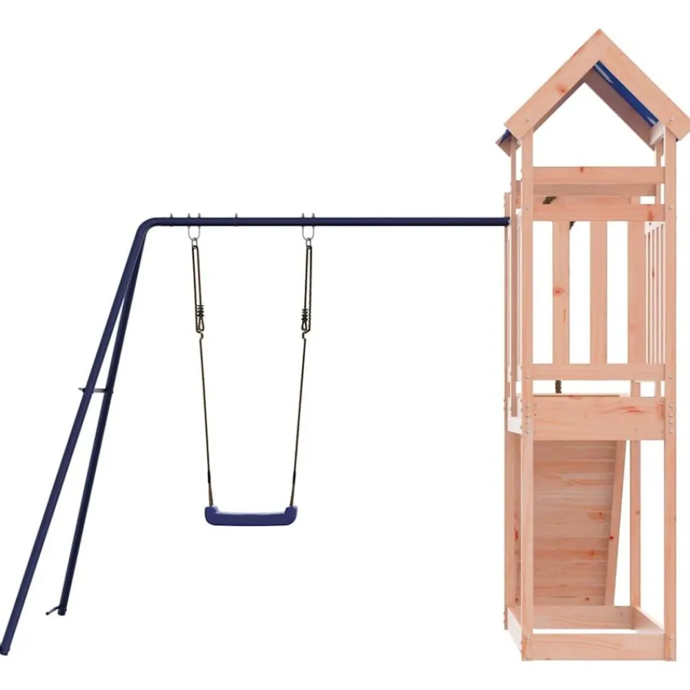 vidaXL Estructuras Para Juegos Al Aire Libre-Parque infantil de exterior madera maciza Douglas3156935