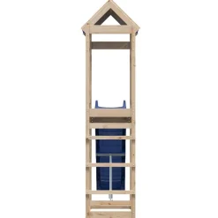 vidaXL Estructuras Para Juegos Al Aire Libre-Parque infantil de exterior de madera maciza de pino