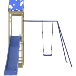 vidaXL Parque infantil de exterior madera de pino impregnada Sale