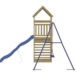 vidaXL Parque infantil de exterior madera de pino impregnada Sale