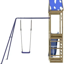 vidaXL Parque infantil de exterior madera de pino impregnada Sale