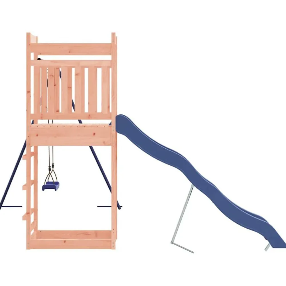 vidaXL Estructuras Para Juegos Al Aire Libre-Parque infantil de exterior madera maciza Douglas