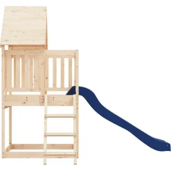 vidaXL Estructuras Para Juegos Al Aire Libre-Parque infantil de exterior madera maciza de pino