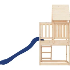 vidaXL Estructuras Para Juegos Al Aire Libre-Parque infantil de exterior madera maciza de pino