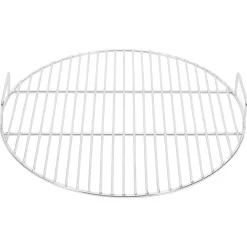 vidaXL Cocina Y Comedor-Parrilla redonda de BBQ con asas acero inoxidable 304 Ø44,5 cm