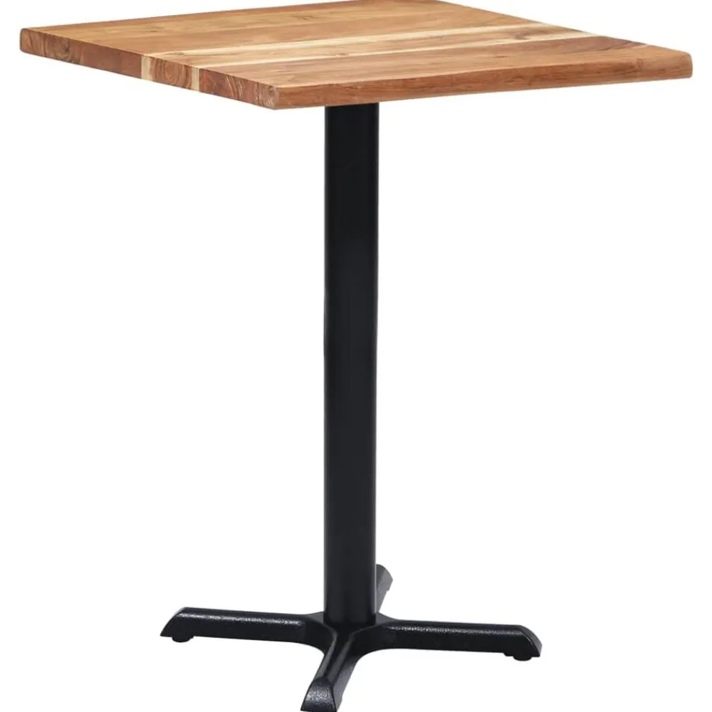 vidaXL Pata de mesa de bistró negra 56x56x72 cm de hierro fundido Outlet