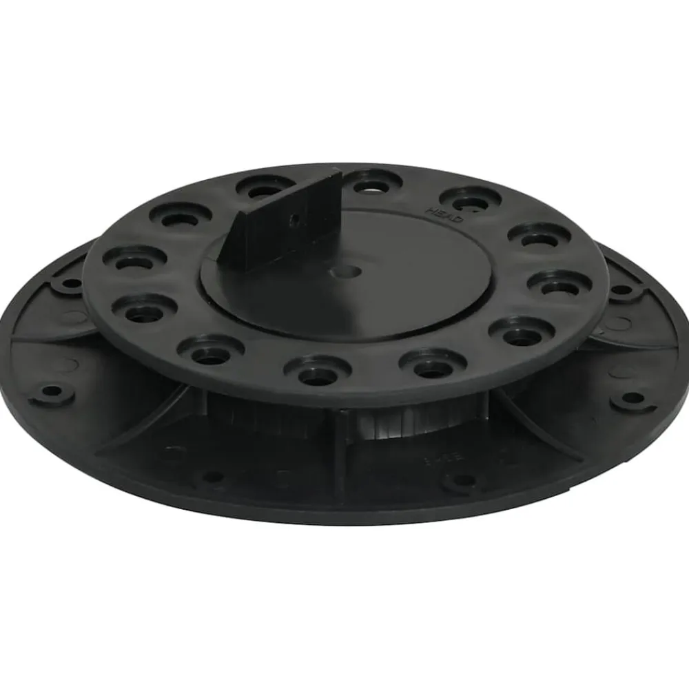 vidaXL Patas ajustables para terraza 10 unidades 20-30 mm New