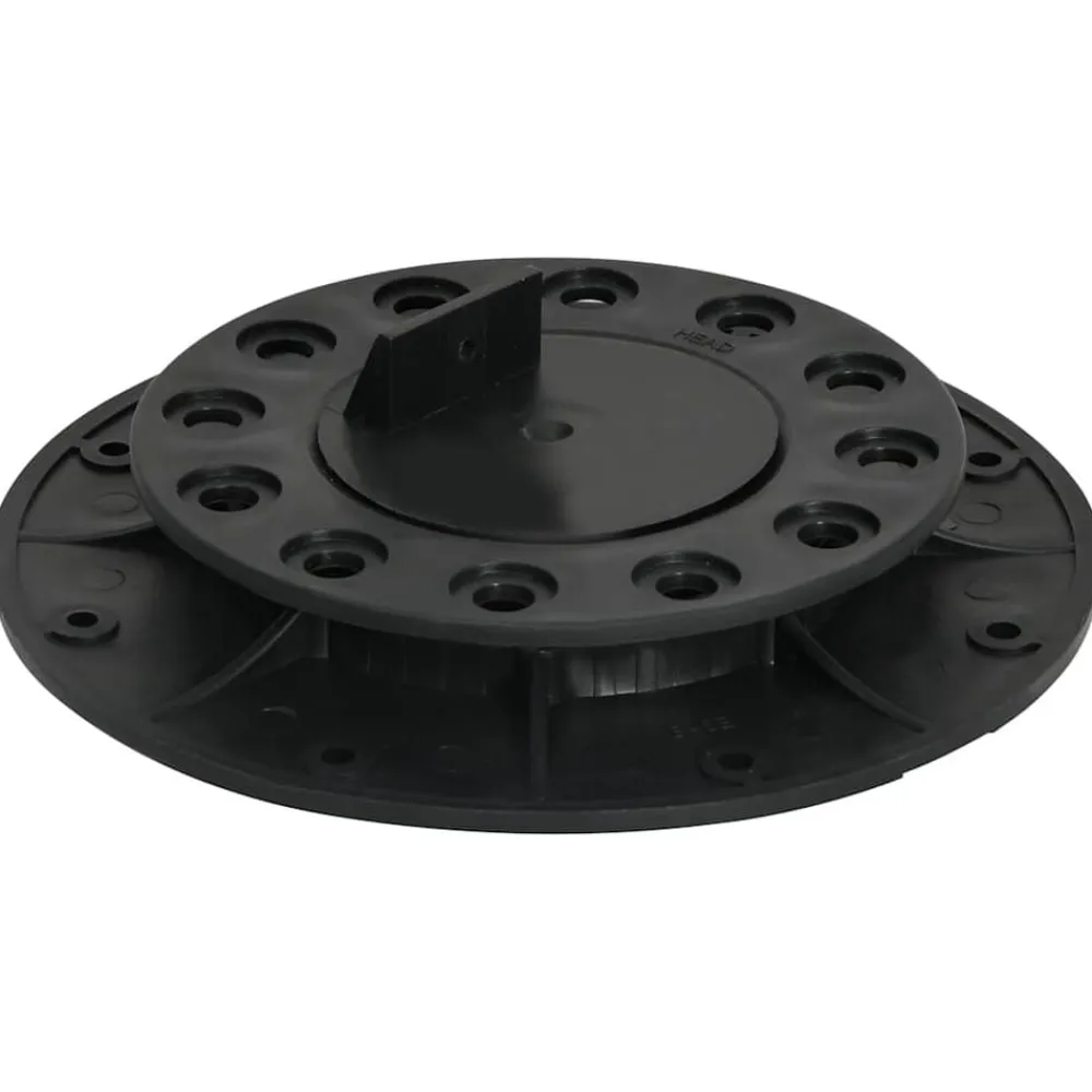 vidaXL Patas ajustables para terraza 10 unidades 20-30 mm New