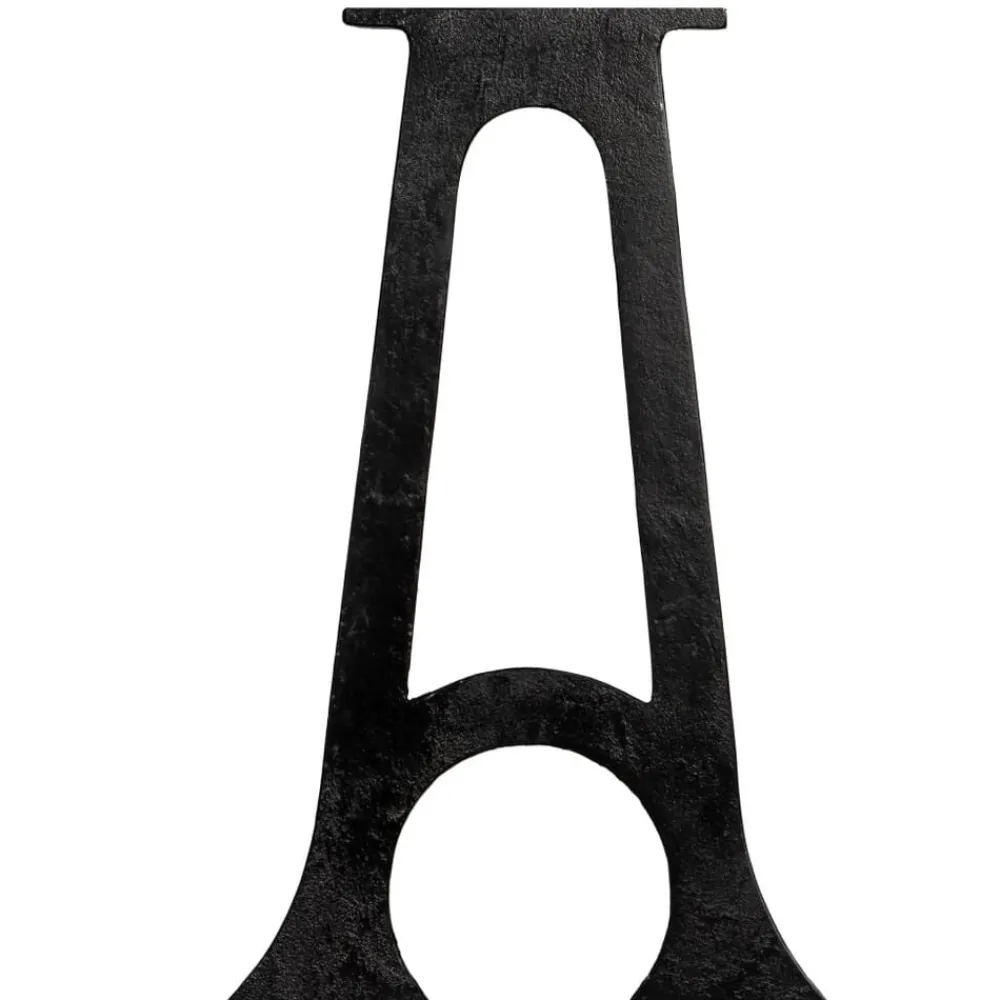 vidaXL Accesorios Para Mesas-Patas de banco base arqueada en forma de A hierro fundido2 uds