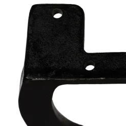 vidaXL Accesorios Para Mesas-Patas de banco estructura en X 2 uds hierro fundido