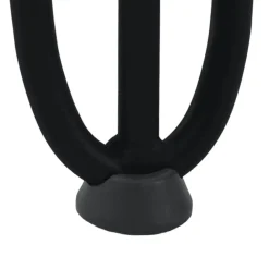 vidaXL Accesorios Para Mesas-Patas de horquilla para mesa de centro (4 unidades), color , 10 cm, acero macizo