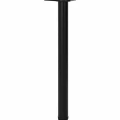 vidaXL Patas de mesa ajustables en 4 alturas 710 mm Negro