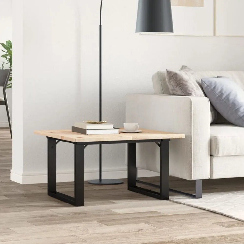vidaXL Accesorios Para Mesas-Patas de mesa de centro estructura O acero 60x40x38 cm