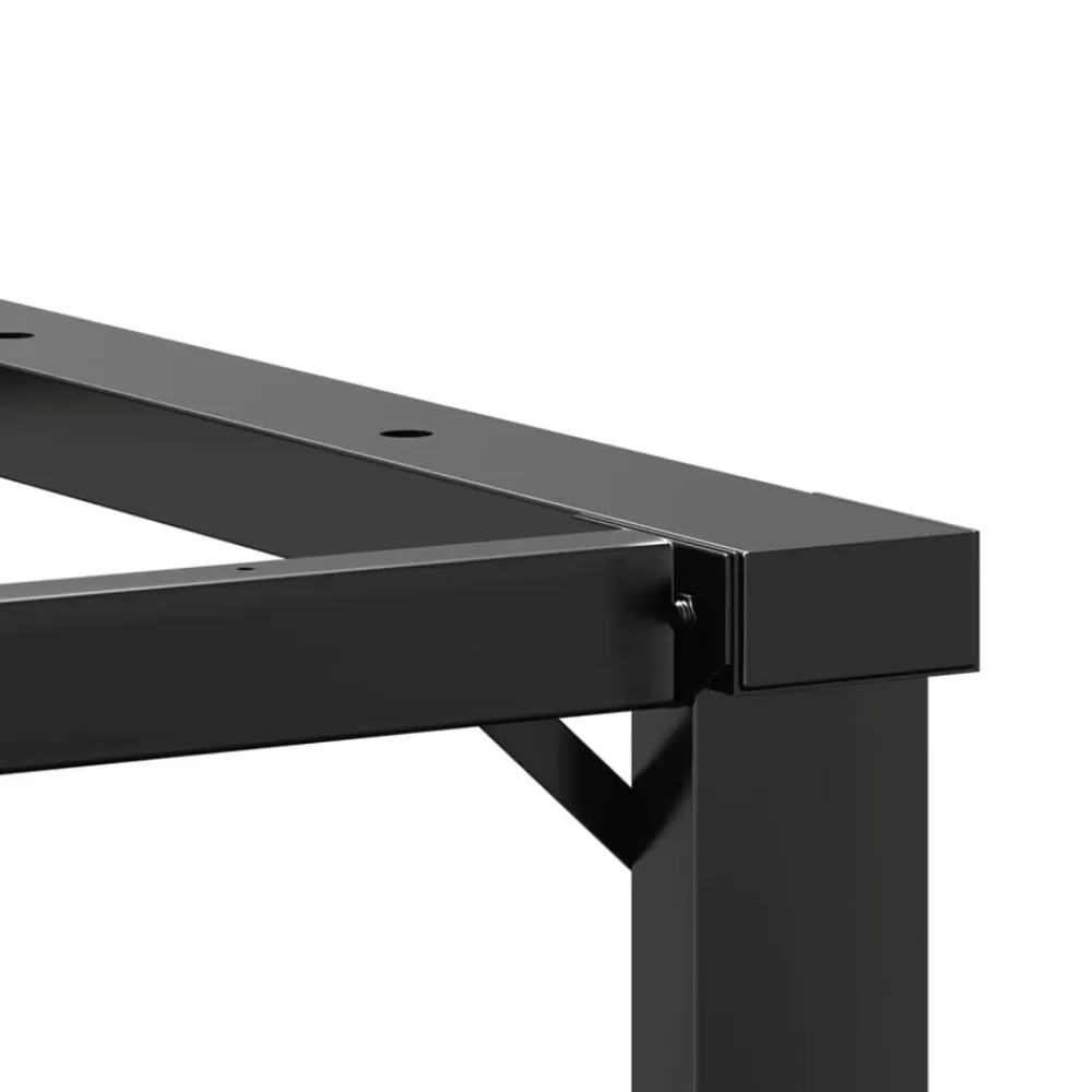 vidaXL Accesorios Para Mesas-Patas de mesa de centro estructura O acero 60x40x38 cm
