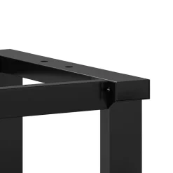 vidaXL Accesorios Para Mesas-Patas de mesa de centro estructura O acero 140x30x43 cm