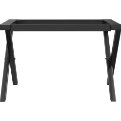 vidaXL Accesorios Para Mesas-Patas de mesa de centro estructura X acero 50x40x38 cm