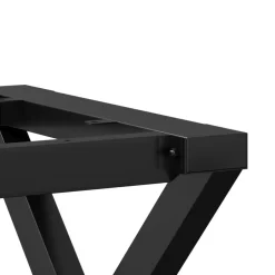 vidaXL Patas de mesa de centro estructura X acero 70x30x43 cm Online