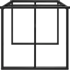 vidaXL Accesorios Para Mesas-Patas de mesa de comedor estructura O acero 160x80x73 cm