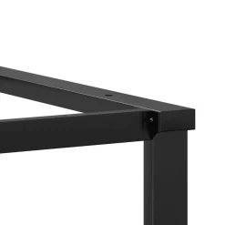vidaXL Accesorios Para Mesas-Patas de mesa de comedor estructura O acero 160x80x73 cm
