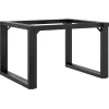 vidaXL Accesorios Para Mesas-Patas de mesa de centro estructura O acero 50x40x38 cm