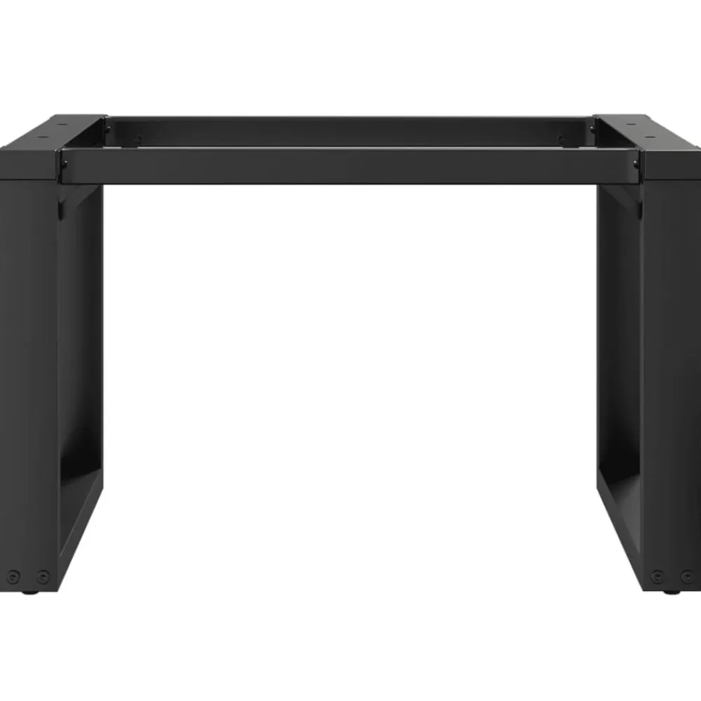 vidaXL Accesorios Para Mesas-Patas de mesa de centro estructura O acero 50x40x38 cm