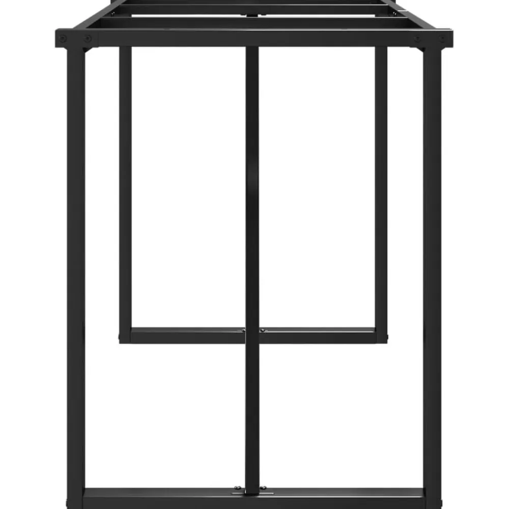 vidaXL Patas de mesa de comedor estructura O acero 120x60x73 cm New