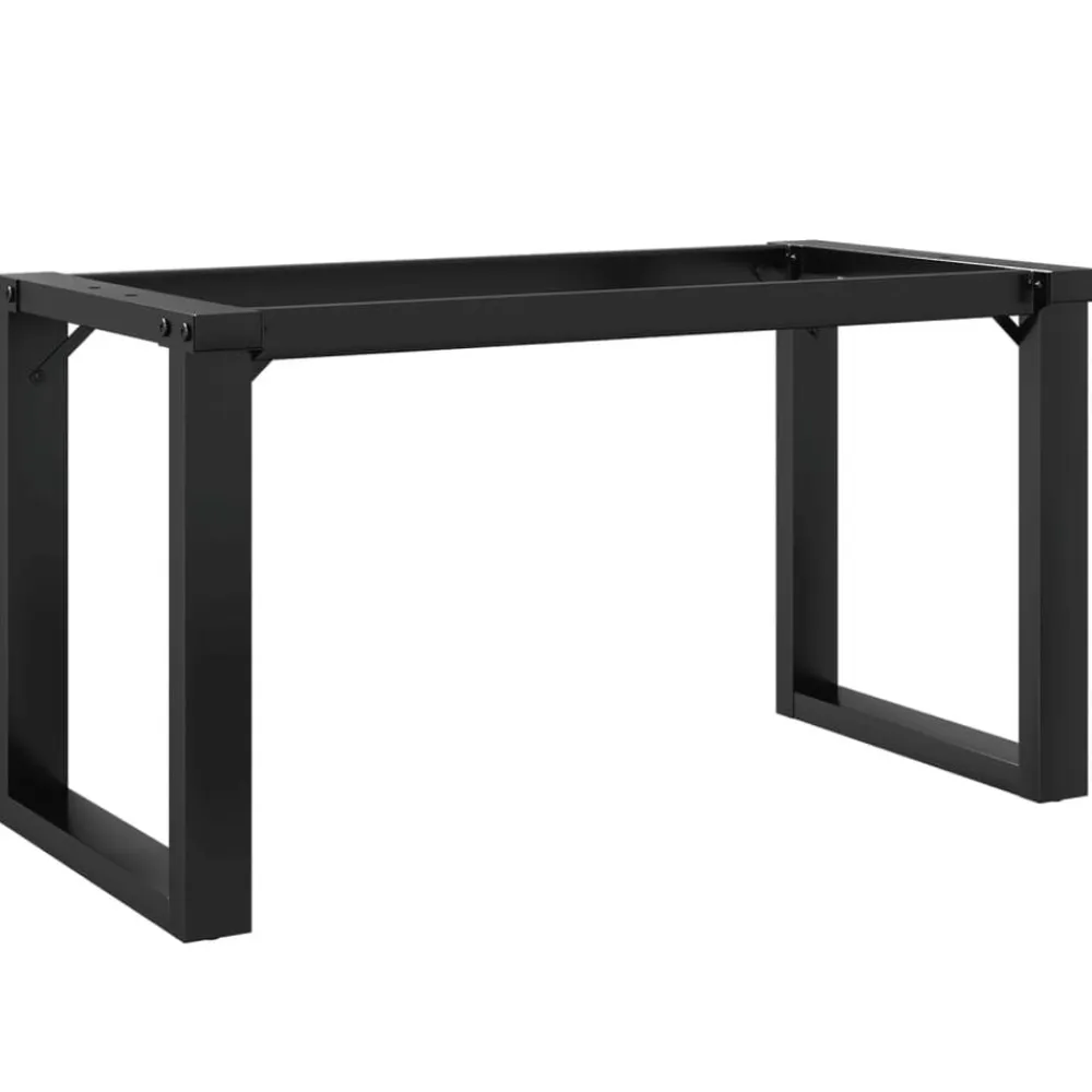 vidaXL Accesorios Para Mesas-Patas de mesa de centro estructura O acero 70x30x43 cm