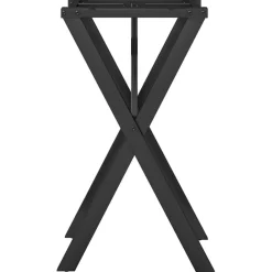 vidaXL Accesorios Para Mesas-Patas de mesa de comedor estructura X acero 40x40x73 cm