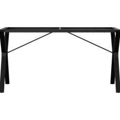vidaXL Patas de mesa de comedor estructura Y acero 140x60x73 cm Best