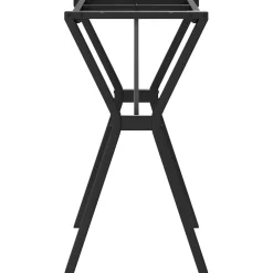 vidaXL Accesorios Para Mesas-Patas de mesa de comedor estructura Y acero 80x40x73 cm