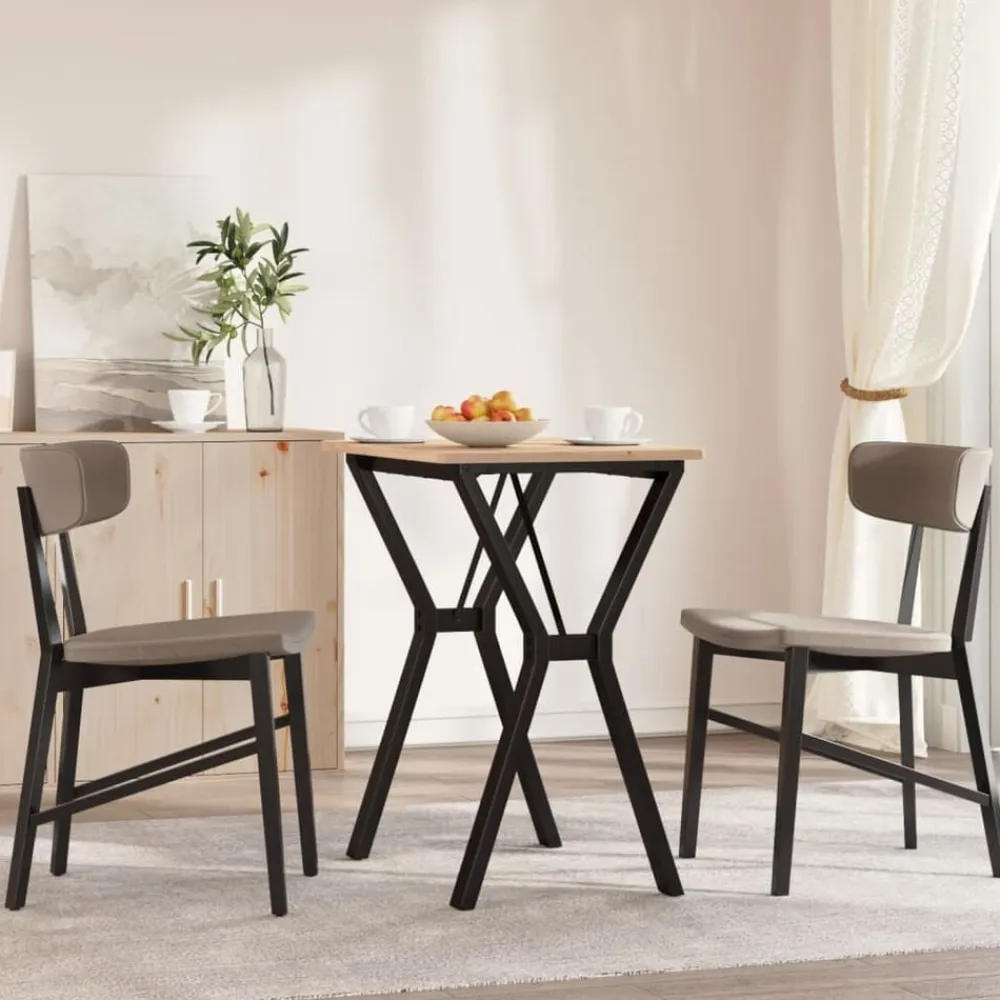 vidaXL Patas de mesa de comedor estructura Y acero 60x40x73 cm Best