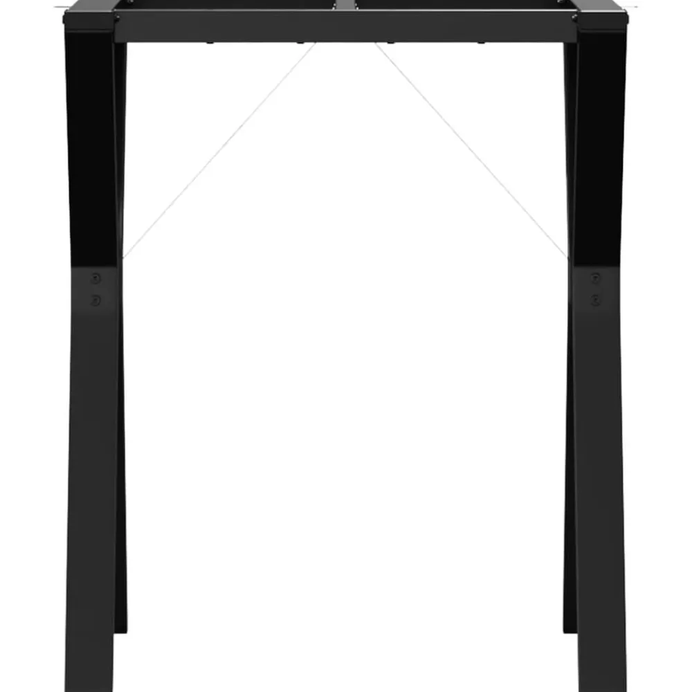 vidaXL Patas de mesa de comedor estructura Y acero 60x40x73 cm Best