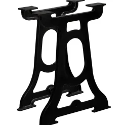 vidaXL Accesorios Para Mesas-Patas de mesa de comedor 2 uds estructura Y hierro fundido