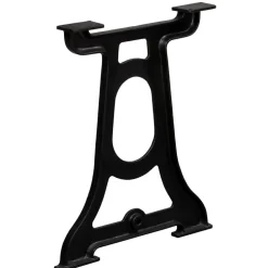 vidaXL Accesorios Para Mesas-Patas de mesa de comedor 2 uds estructura Y hierro fundido